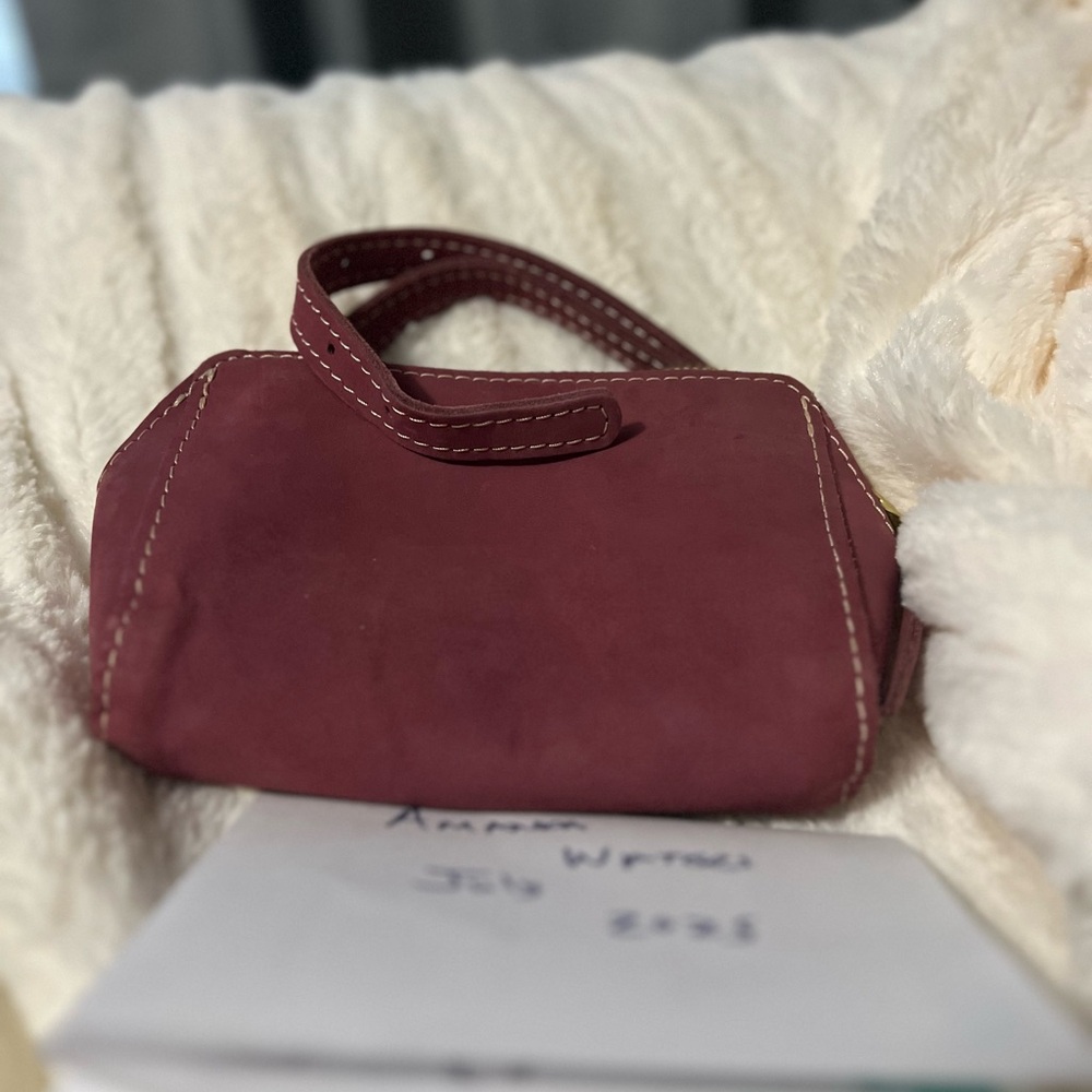 Portland Leather Goods Zip Tight Belt Bag Foxglove